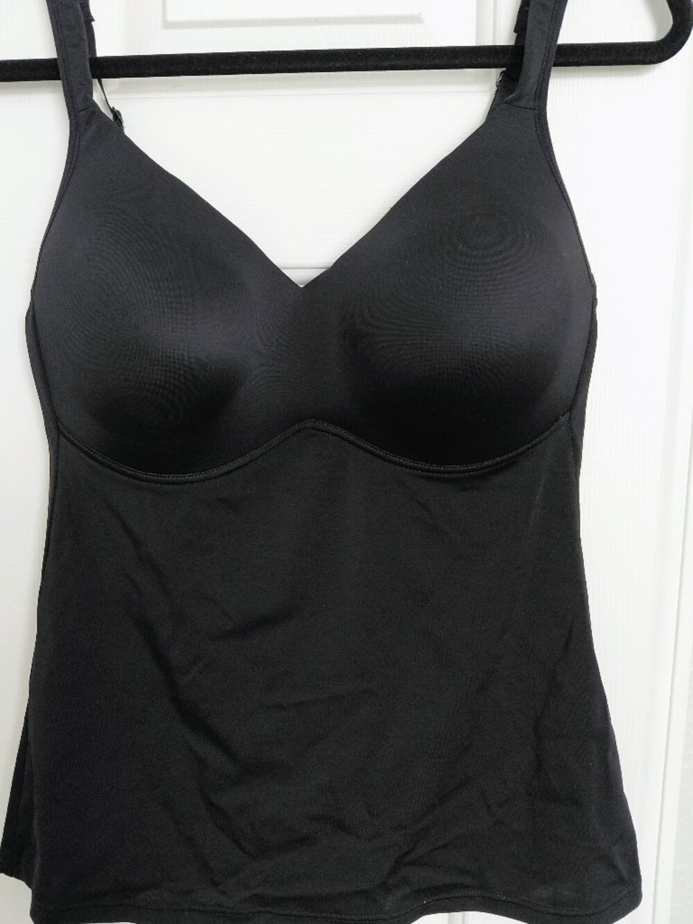 Rhonda Shear Molded Cup Camisole – Size 1X - Black